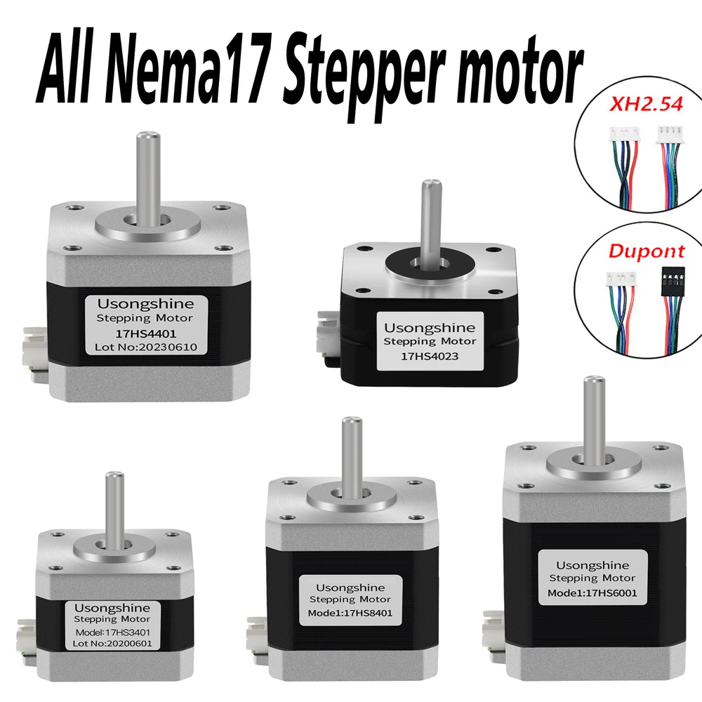 Stepper Motor Nema17 - Usongshine オール Nema17 ステッピングモーター 17HS4401 42