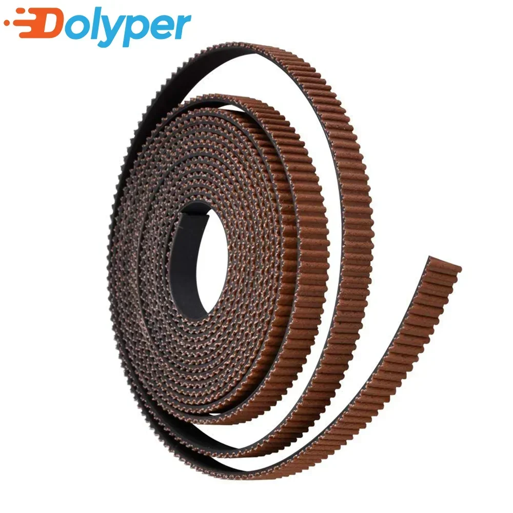 Gt2 Belt - Gt2タイミングベルト,3Dプリンター用,アップグレード,滑り止めバージョン,6mm, 10mm幅,ほとんどのベルト駆動プリンター用