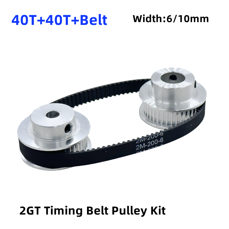 Gt2 Belt - 2GT 2M 40歯 GT2 40T タイミングベルトプーリーセット