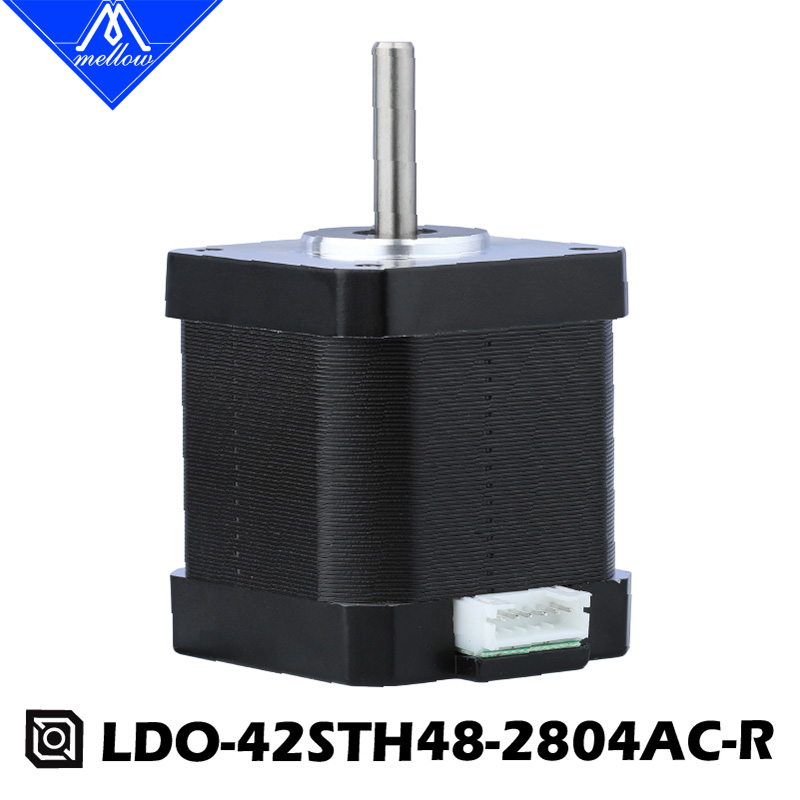 Stepper Motor Nema17 - メロウLDOスーパーモーター42STH48 2804AC-R 48MM Nema 17ステッピングモーター 3Dプリンター部品用