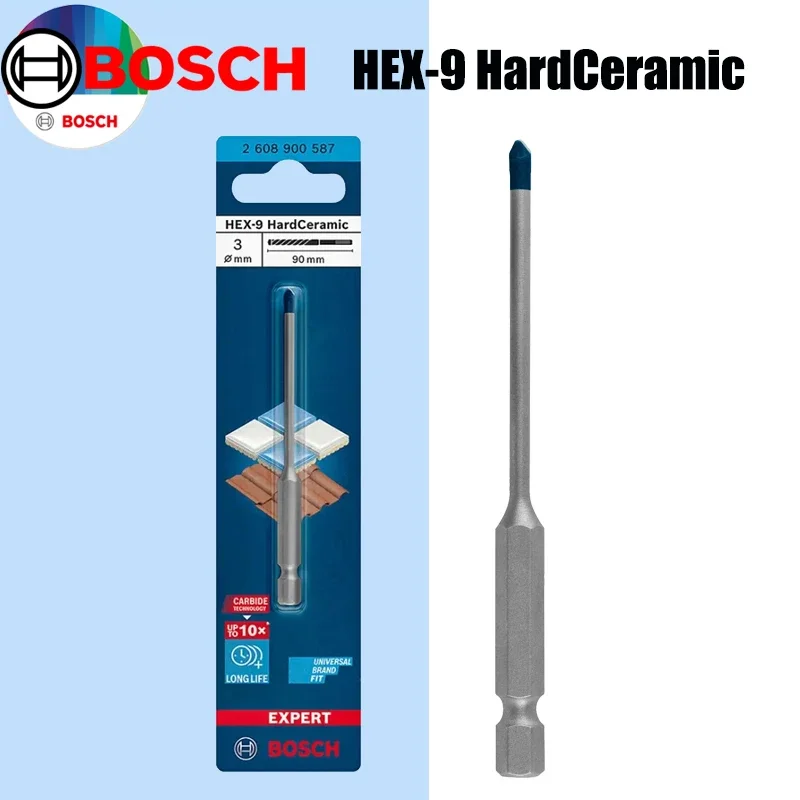 Drill Bit Set - ボッシュ Hex-9 ハードセラミックドリルビット EXPERT スモール ブルーアロー