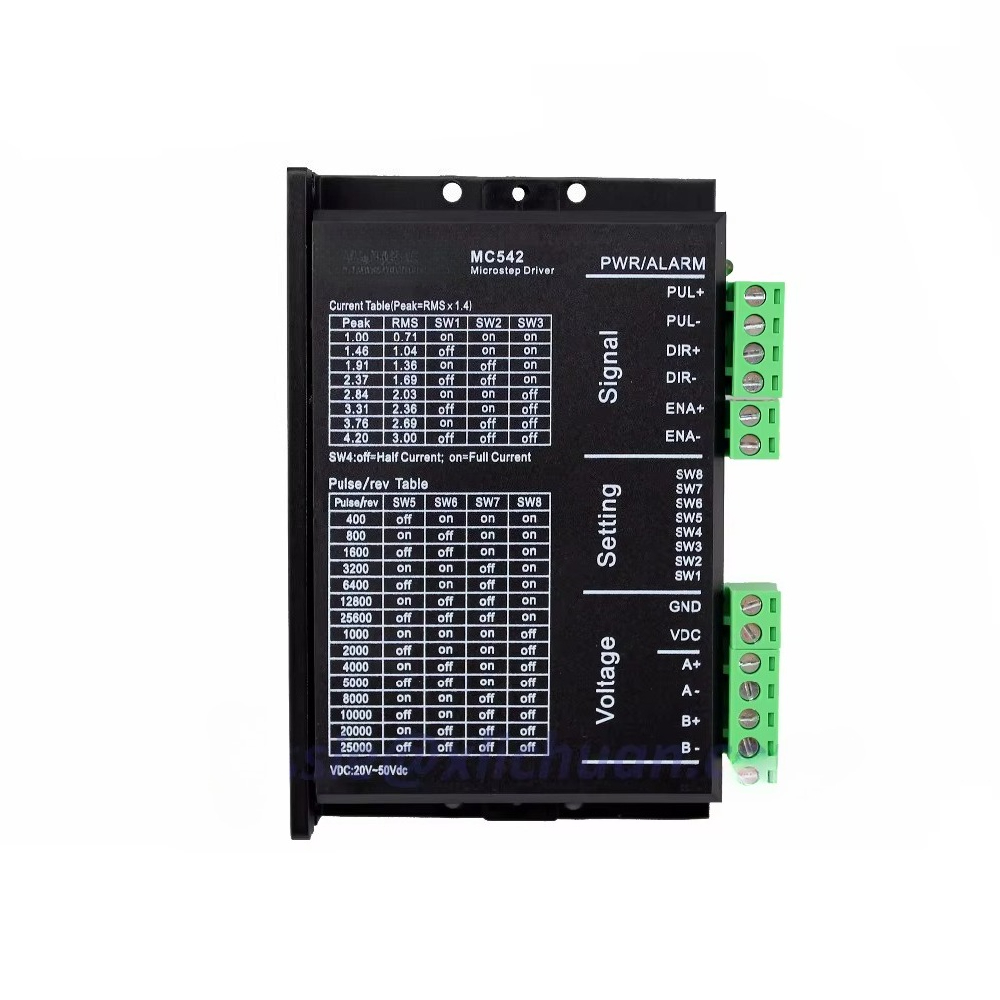 Nema23 Stepper - ホットセール 2相ステッピングモータードライバー 24-50VDC 0.71-4.2A MC542 Nema23