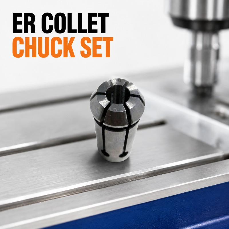 End Mill - OZ EOZ8A/12A/25 エラスティックミーリングコレット CNCツールホルダー スプリングチャック 高精度加工アクセサリー