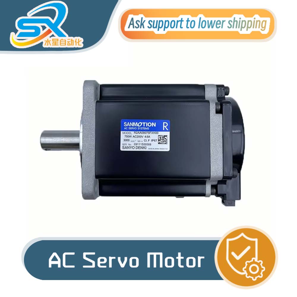 Servo Motor - サンヨー サーボモーター ロボット用 R2AA08075FXH00 サーボモーター 750w