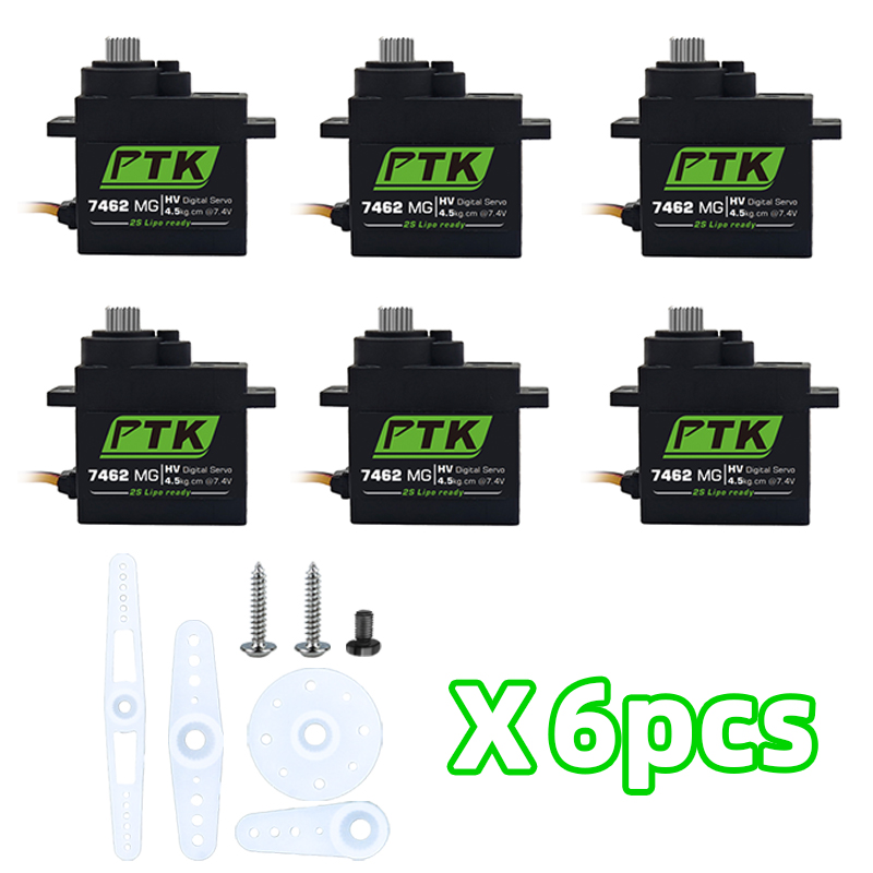 Servo 9G - PTK 7462W MG メタルギア 9 グラムマイクロサーボ