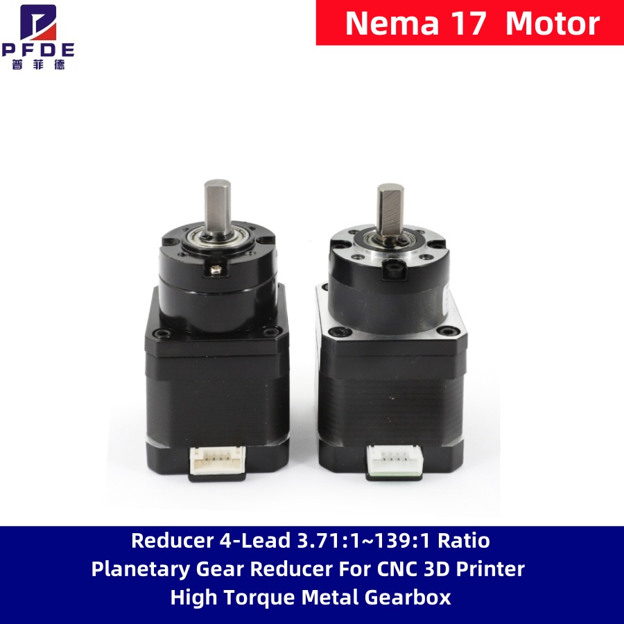 Stepper Motor Nema17 - 新しい Nema 17 ステッピングモーター減速機 4 リード
