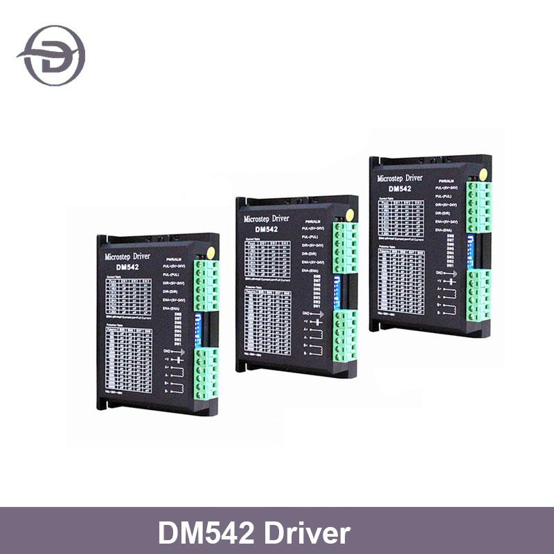Nema 17 Stepper - マイクロステップモーター,電圧20-50v dc,42 57ステッピングモーター用,nema17,nema23,1-5.6a,新品,dm542