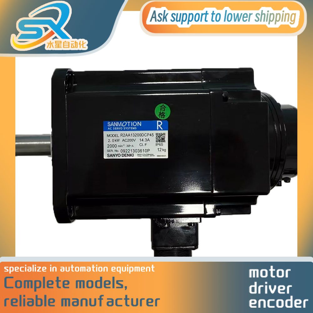 Servo Motor - 100%テスト済みの良品 SANYO DENKI ACサーボモーター R2AA13200DCP45 2.0kw