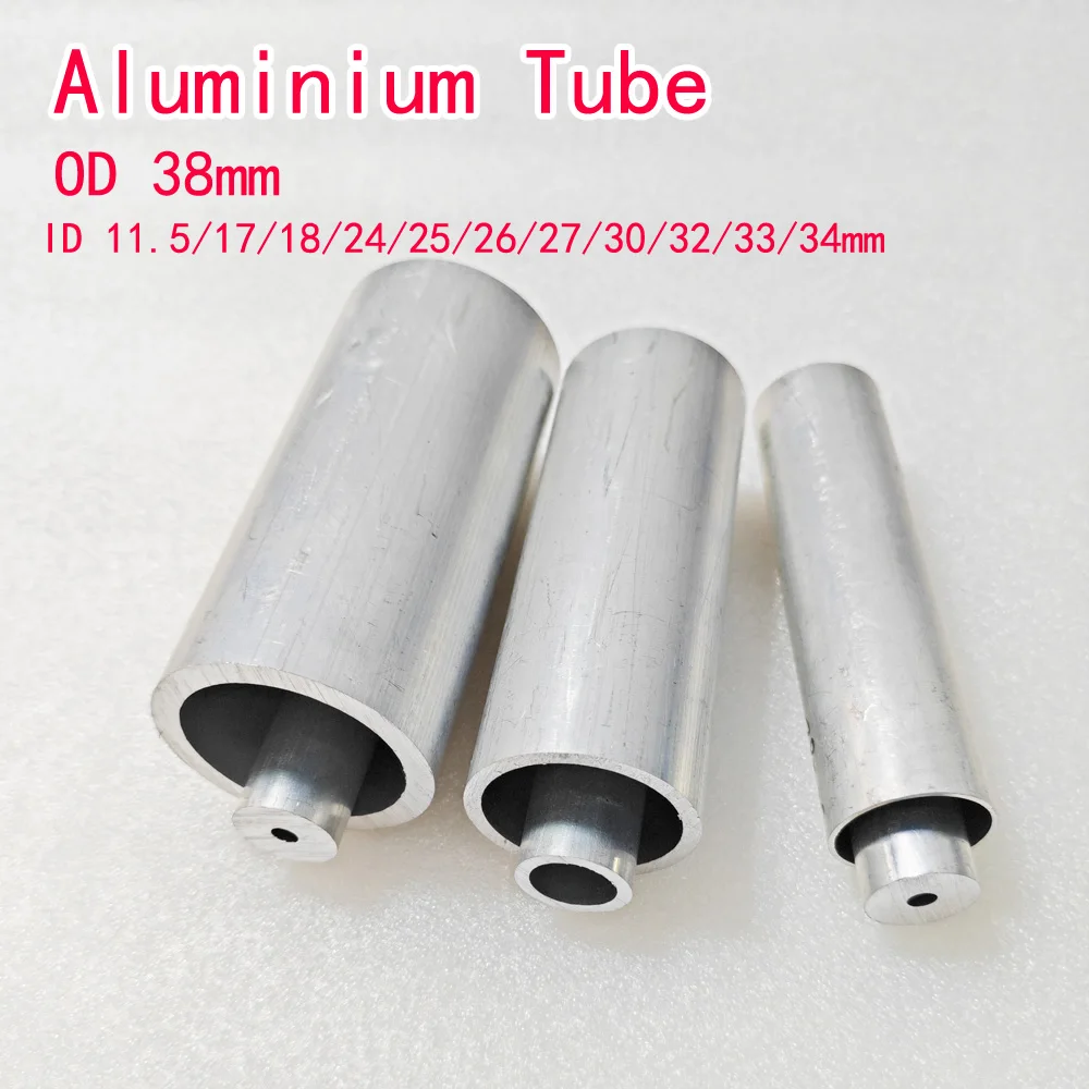 3018 Aluminium Cnc - アルミ合金中空丸パイプ,CNC金属配管,od 38mm, 11.5mm, 17mm, 18mm, 24mm,