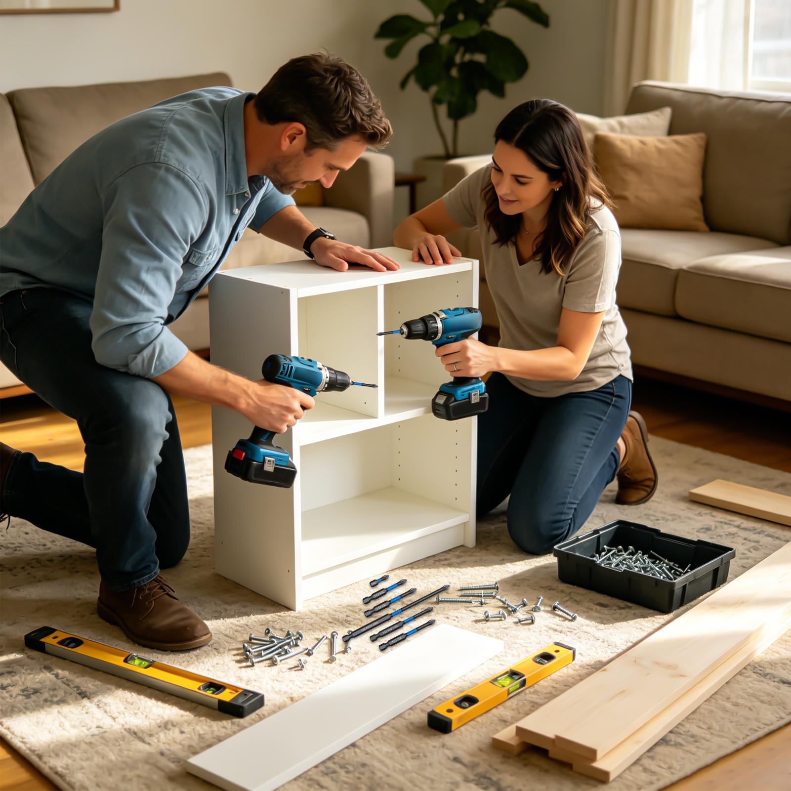 Drill Bit Set - ドライバービットセット 6 ピース磁気ヘビーデューティーフィリップスコードレスドリルビットセット木工金属加工穴あけ用