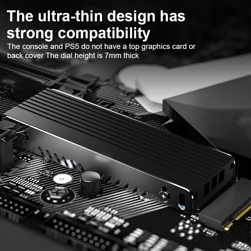 M.2 SSD ヒートシンク M2 2280 ソリッドステー - Aluminium Extrusion のレビューと価格