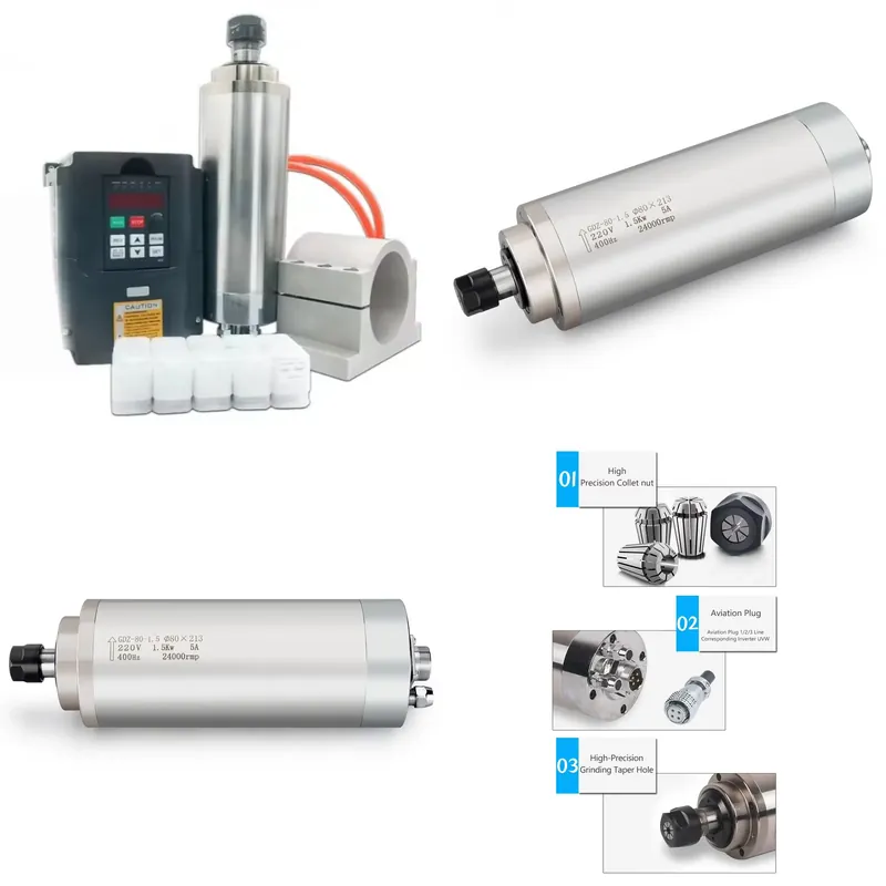 2026 HOTラウンドタイプ65mm 80mm 24000 - Water Cooled Spindle のレビューと価格