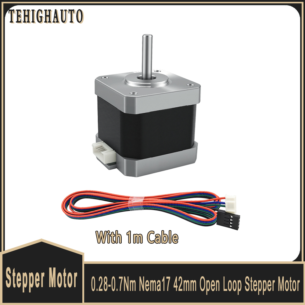 Nema 17 42mm ステッピングモーター オープンルー - Stepper Motor Nema17 のレビューと価格