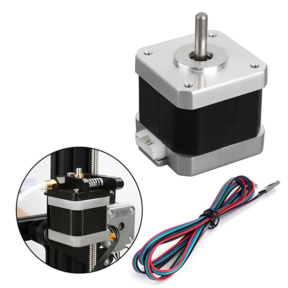 Nema 17 42mm ステッピングモーター オープンルー - Stepper Motor Nema17 のレビューと価格