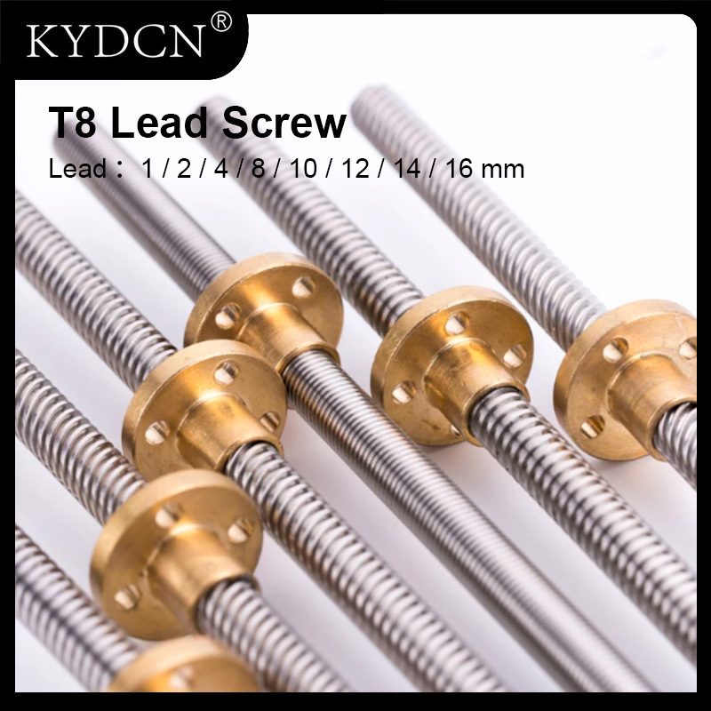 T8 リードスクリュー ステンレス鋼台形ネジ 1000mm  - Lead Screw 8Mm のレビューと価格