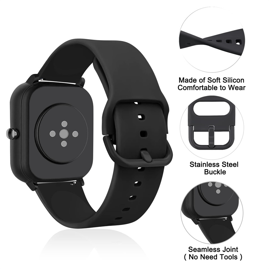 シリコーン時計バンド Amazfit GTS 4/3/2e  - Gt2 Pulley のレビューと価格