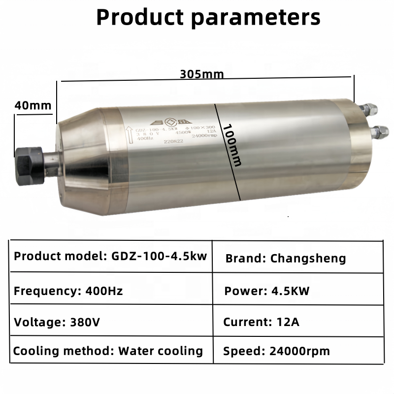 新入荷 水冷スピンドルモーター エネルギー効率が高く、長寿命 - Water Cooled Spindle のレビューと価格