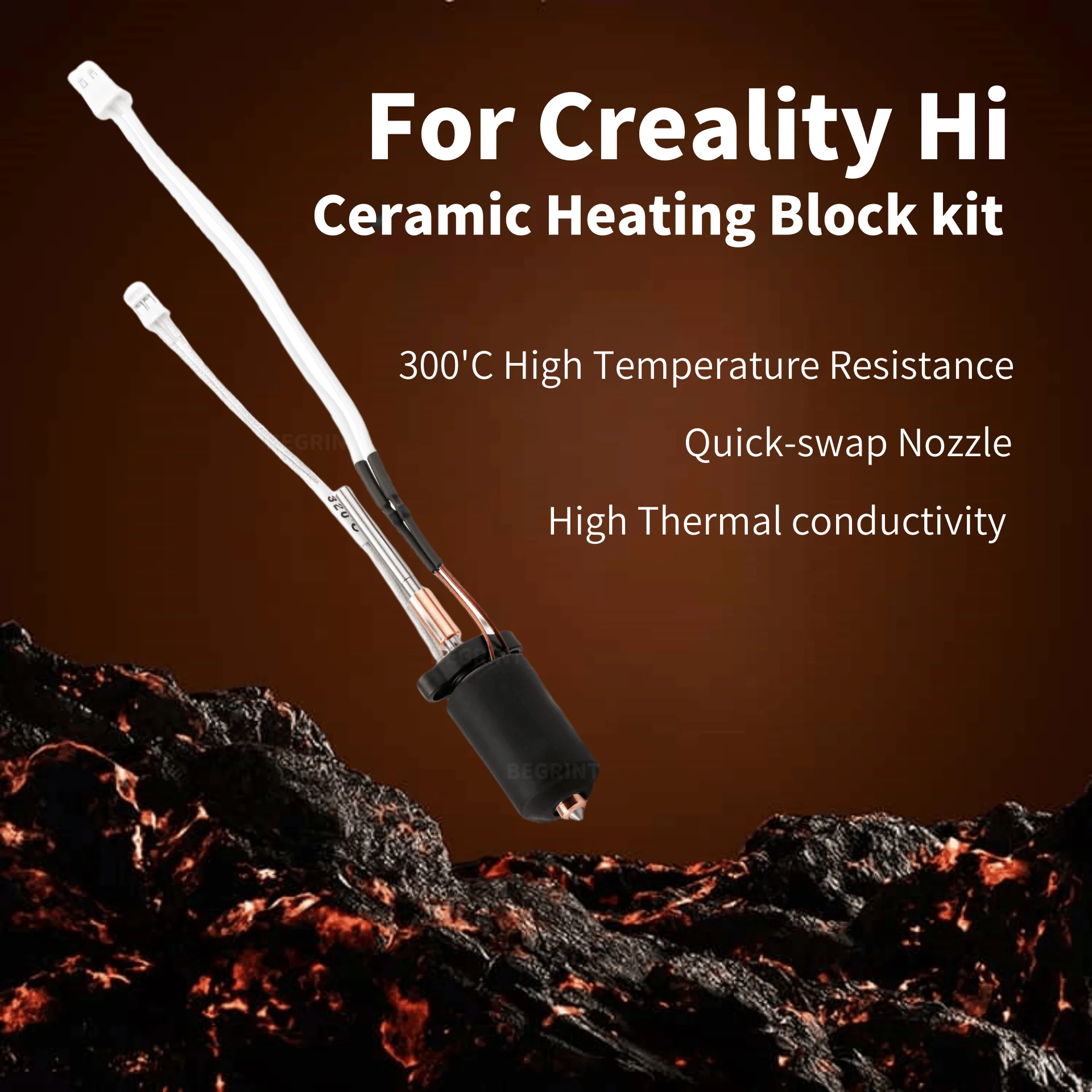 アップグレード Hotend キット Creality Hi - Aluminium Profile 2020 のレビューと価格