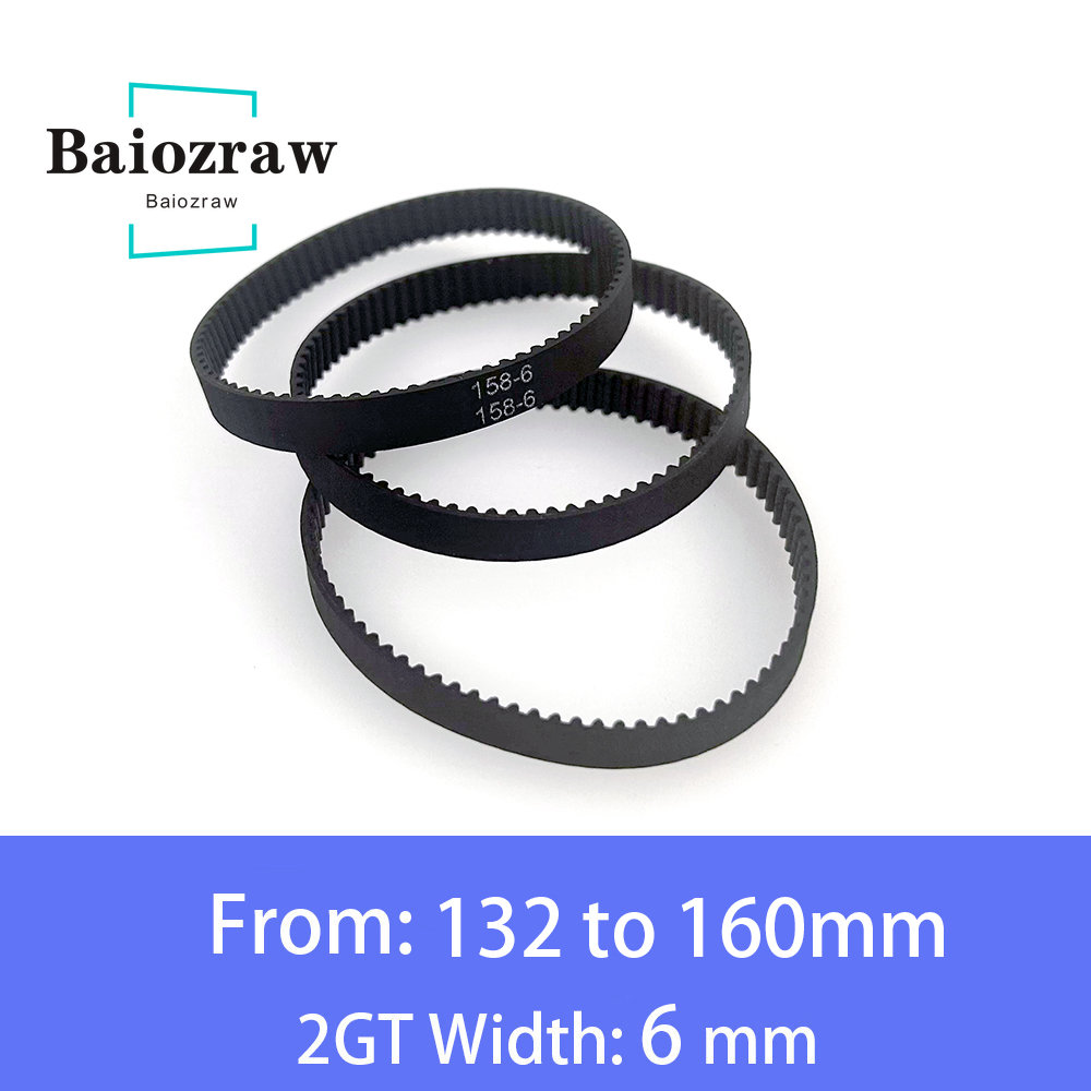 3Dプリンタ部品GT2 6ミリメートルクローズループゴムタイ - Gt2 Belt のレビューと価格