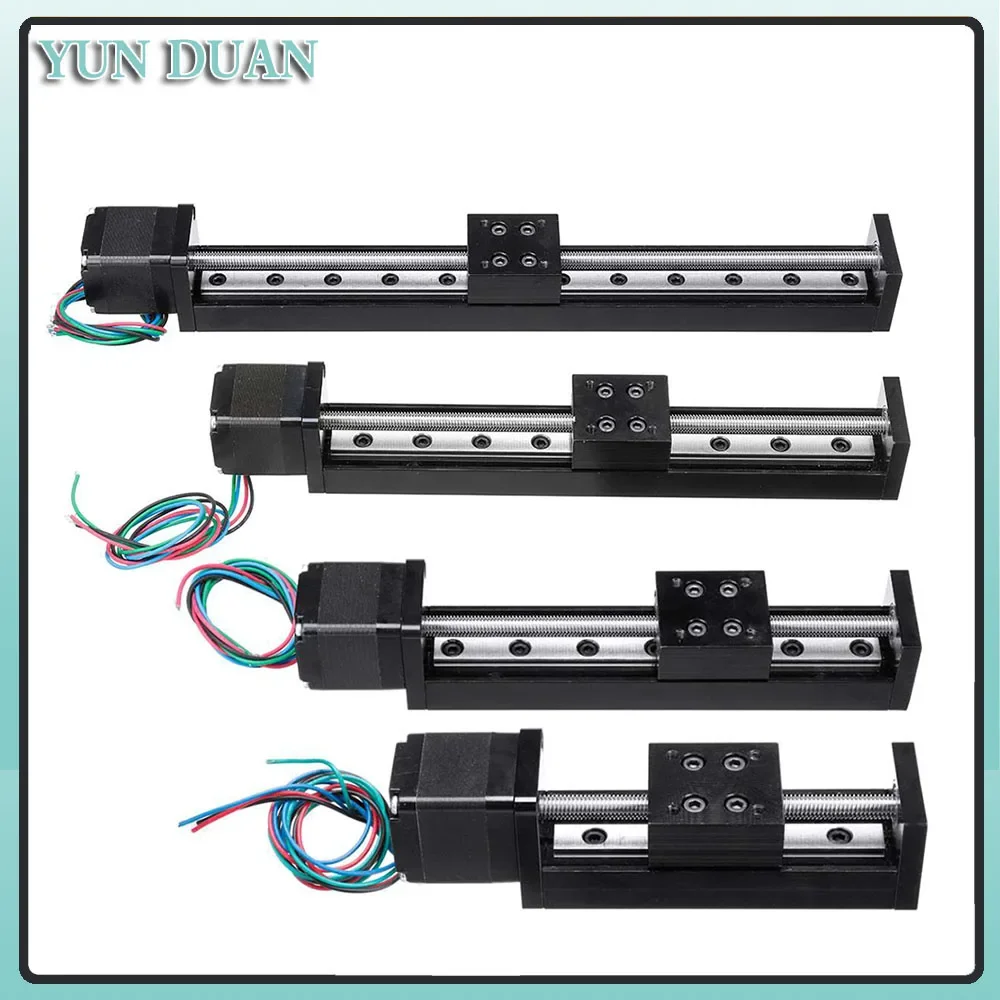 T型スライドテーブルレール リニア50-300mmストローク - Linear Rail のレビューと価格