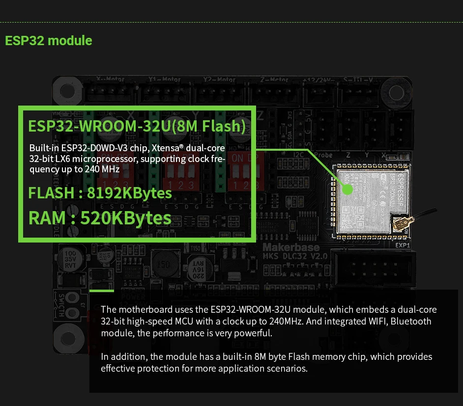 Makerbase MKS DLC32 V2.1 32 ビッ - Lm8Uu Bearing のレビューと価格