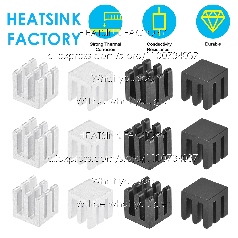 冷却ラジエーター,10x10x10mm電子クーラー - Aluminium Extrusion のレビューと価格