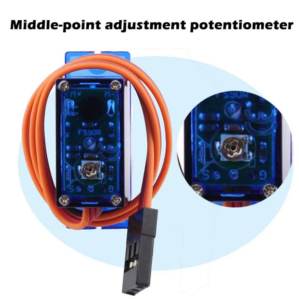 Feetech ミニ FS90R マイクロサーボ 360 度 - Servo 9G のレビューと価格