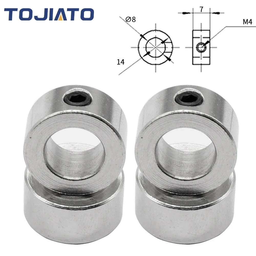 3Dプリンター用ステンレス鋼ネジロック,ロックカラー,CNC - Lead Screw 8Mm のレビューと価格
