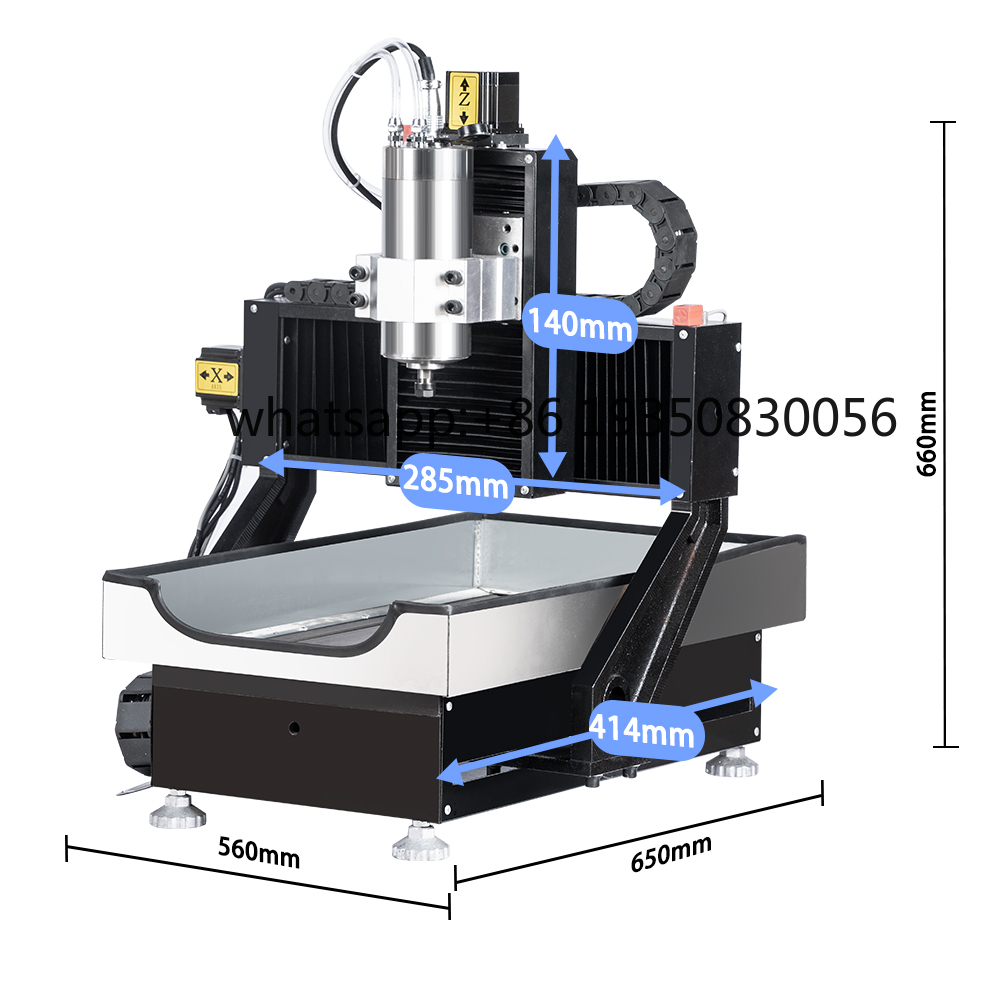 高精度3/4軸デスクトップ鋳鉄製木工CNC 3040 604 - Cnc Router のレビューと価格