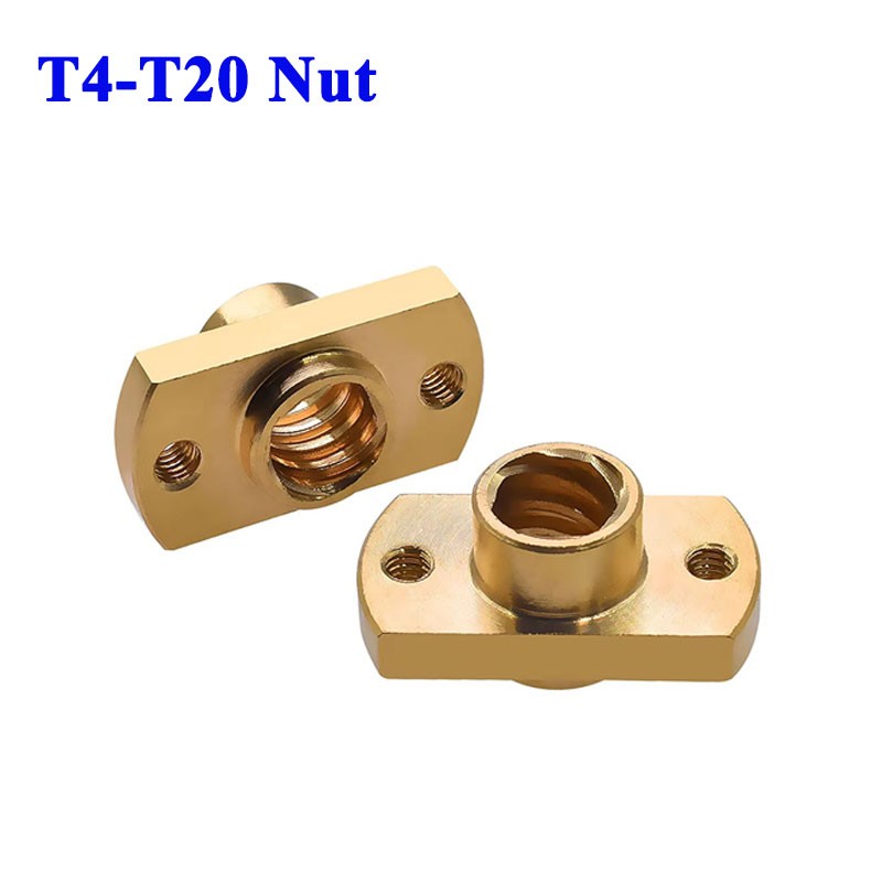 T4-T20 リードスクリュー Hフランジ真鍮ナット 台形ネ - Lead Screw 8Mm のレビューと価格