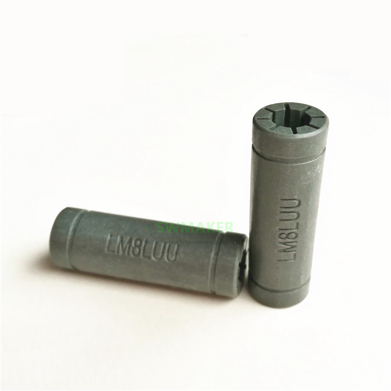 1Pc 固体ポリマー LM8LUU リニアベアリングブッシュ - Lm8Uu Bearing のレビューと価格