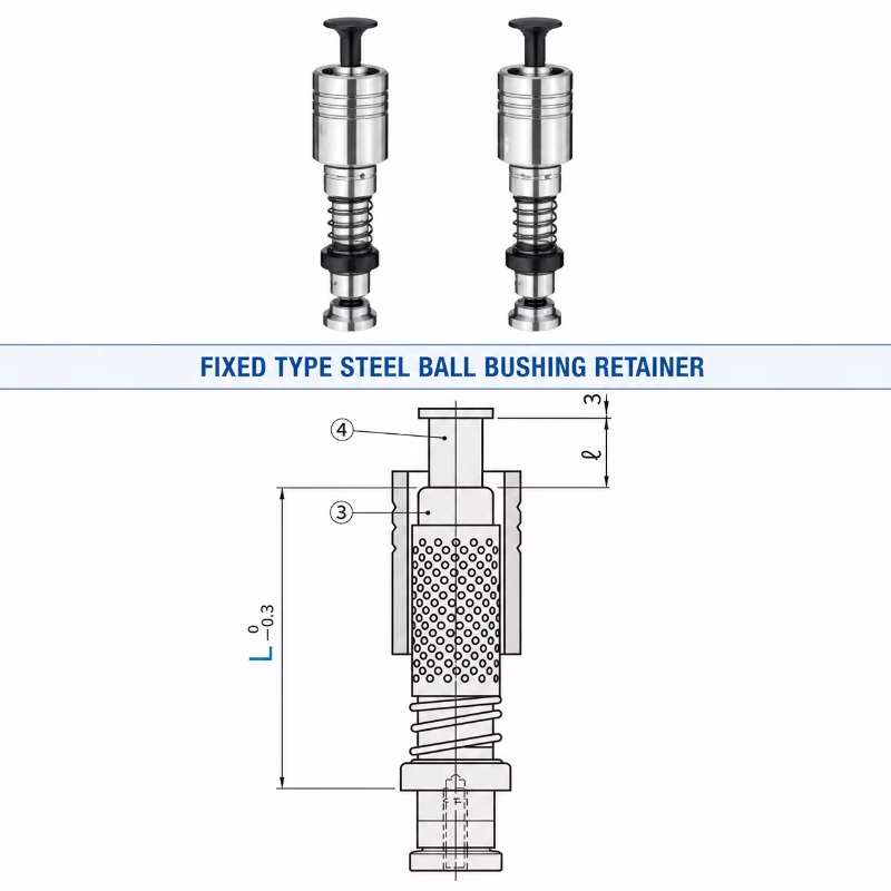 QK JIS高剛性固定ボールケージガイドピラーセット冷間鍛造 - Ball Screw のレビューと価格