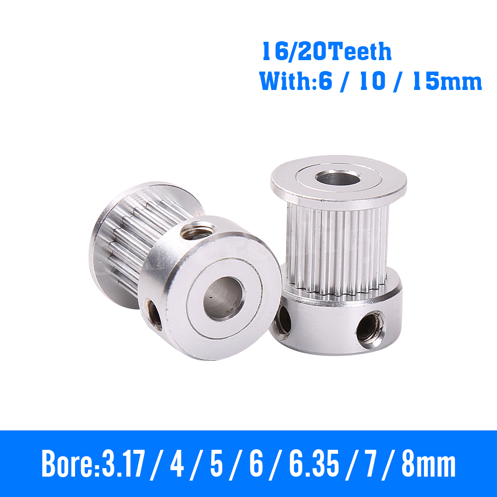 16T/20T GT2 3D プリンタ部品タイミングプーリー - Gt2 Pulley のレビューと価格