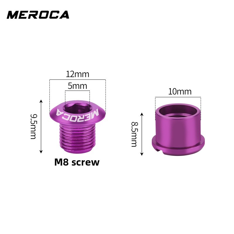 MEROCA 5 個チェーンリングボルトダブル M8 8.5 - Lead Screw 8Mm のレビューと価格