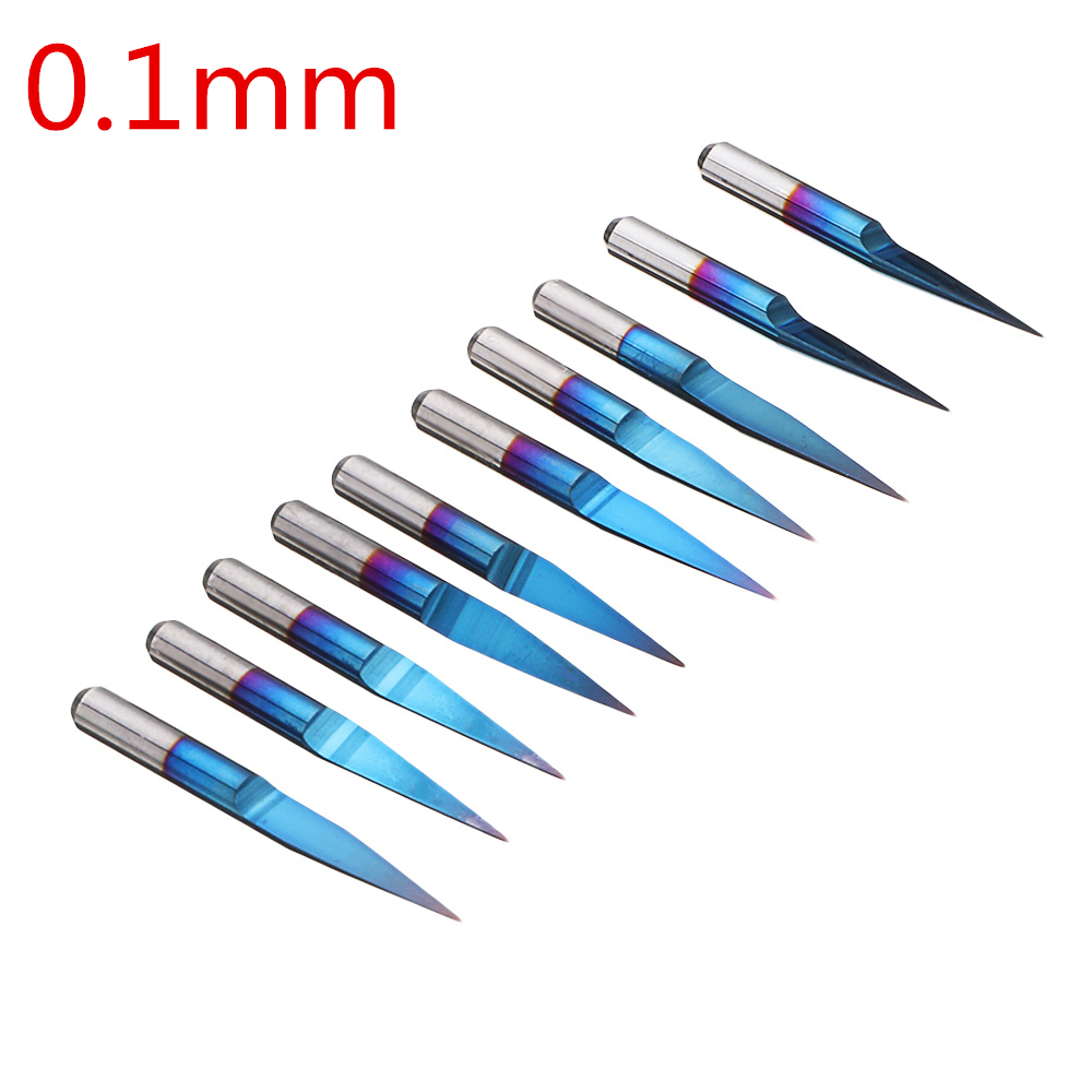 3.175mm ブルーコーティング PCB 3D ミリングカ - Carbide End Mill のレビューと価格