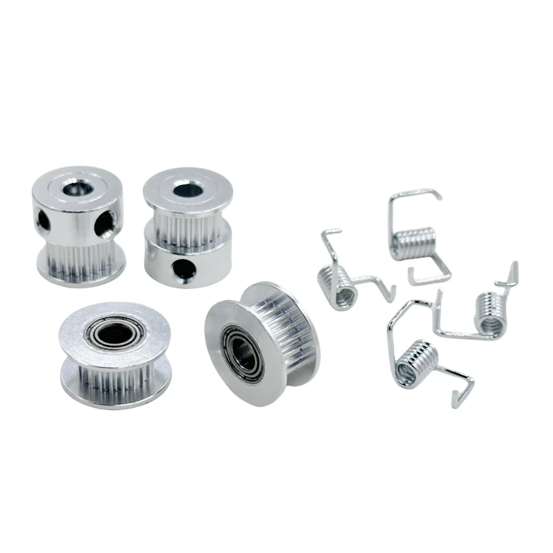 20個入りタイミングベルトプーリーDIYキット、2個の20歯 - Gt2 Pulley のレビューと価格
