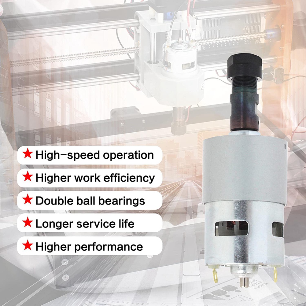多機能 DC モーター CNC 775 スピンドルモーター  - 3018 Cnc のレビューと価格