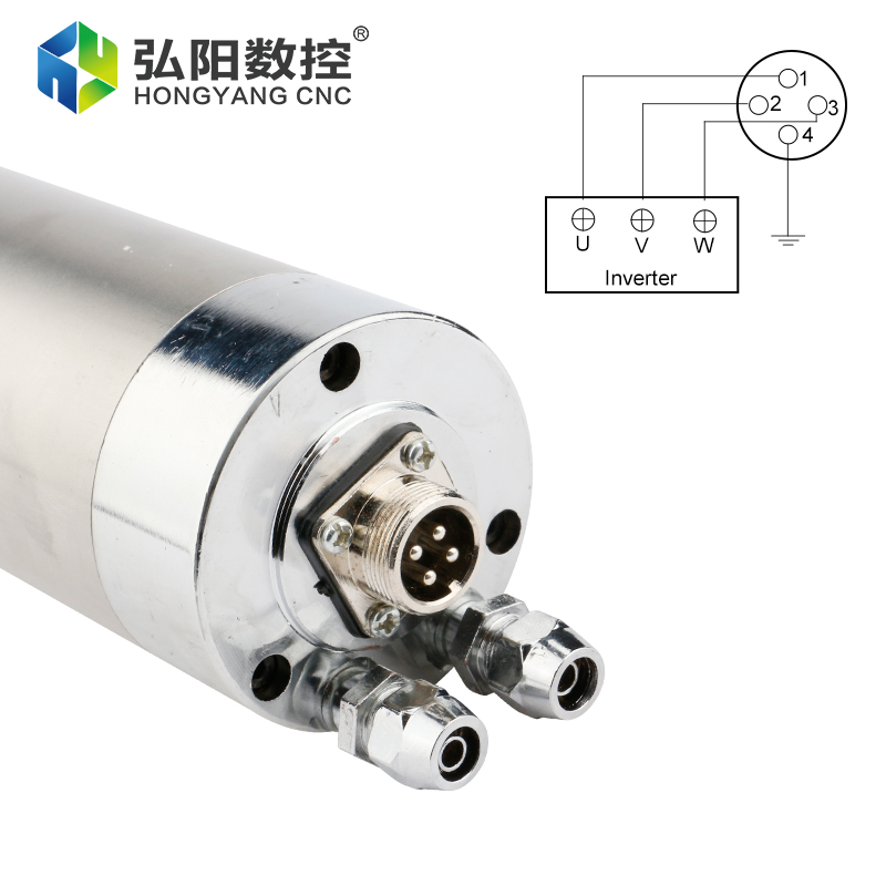 Hqd 220v 800w 金属スピンドル 62*160 6 - Water Cooled Spindle のレビューと価格