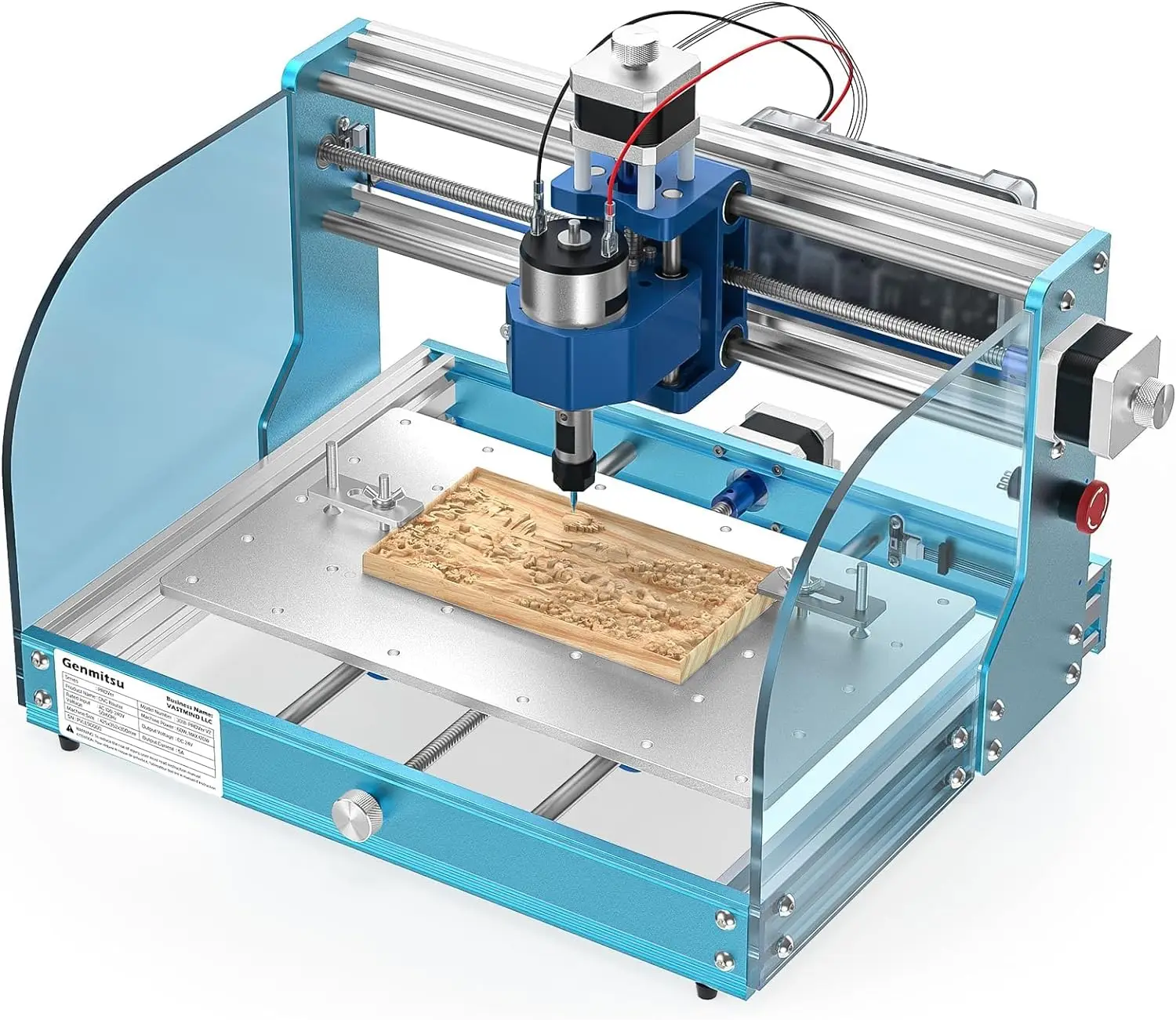 Genmitsu CNCフライス盤の加工エリア：284 x  - 3018 Aluminium Cnc のレビューと価格