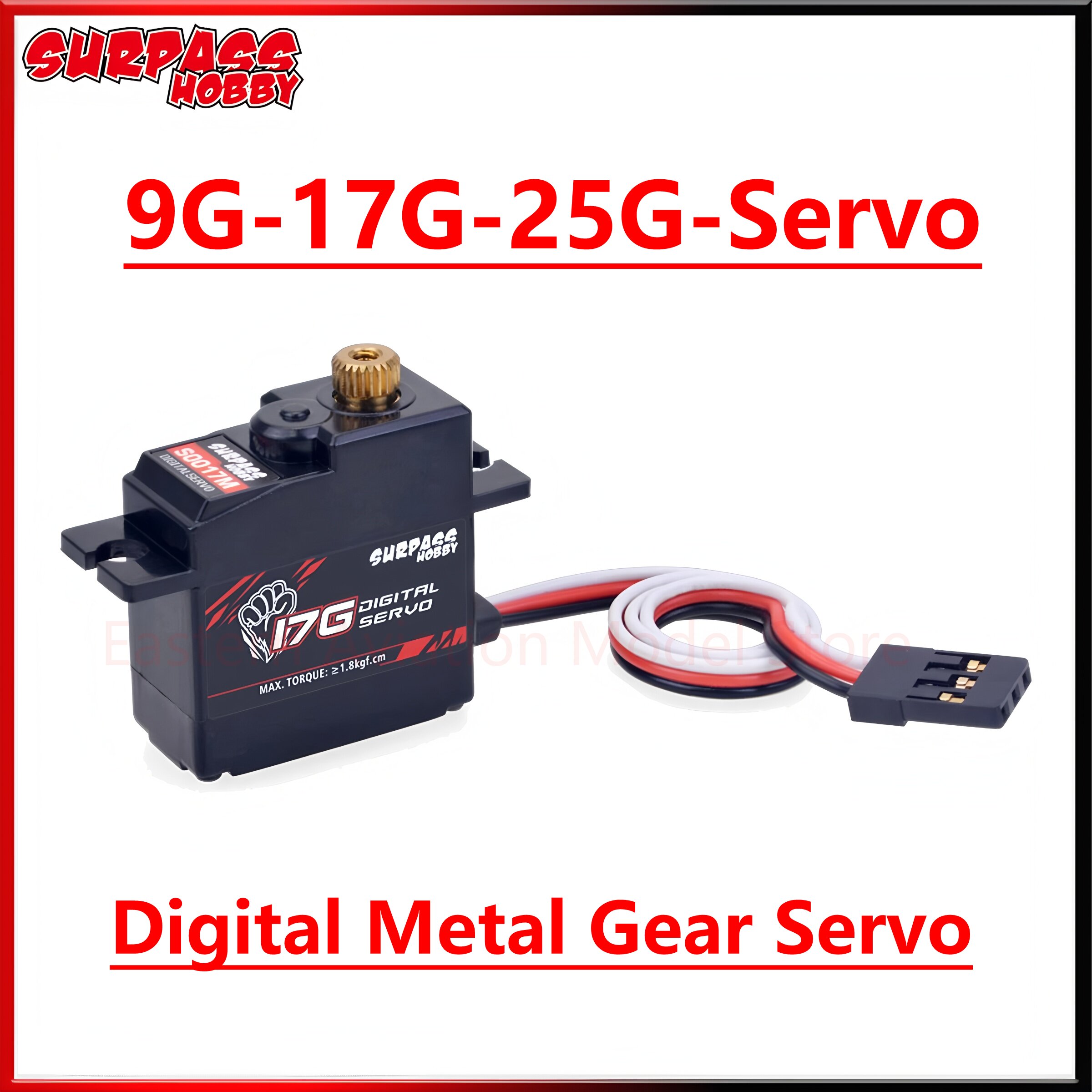 Surpass Hobby S009M 9G S0017M  - Servo 9G のレビューと価格