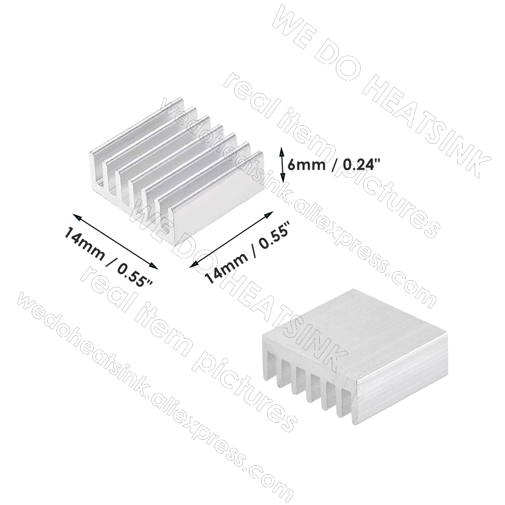 We do-ヒートシンク,100個,押し出しアルミニウムラジ - Aluminium Extrusion のレビューと価格