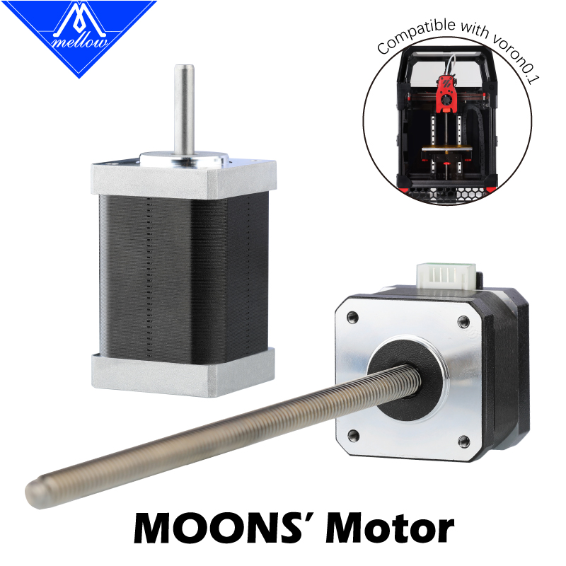 Mellow MOONS XYシャフトNema 14ステッピ - Stepper Motor Nema17 のレビューと価格