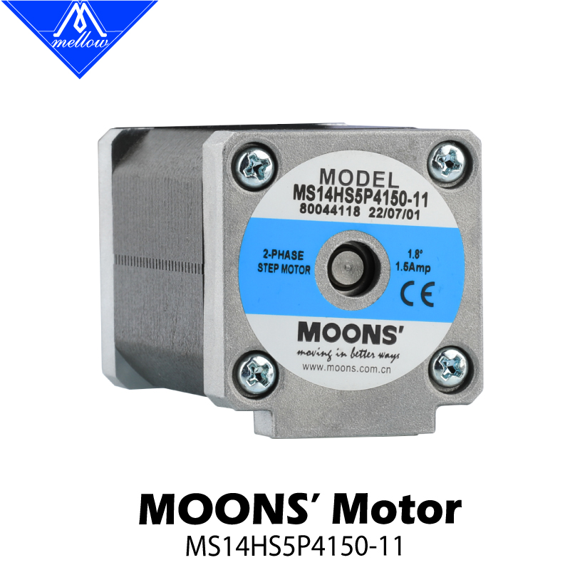 Mellow MOONS XYシャフトNema 14ステッピ - Stepper Motor Nema17 のレビューと価格