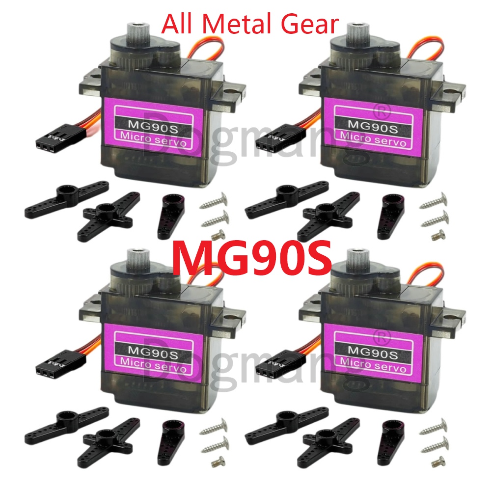 MG90S サーボ 1/2/4/10/20/50 個オールメ - Servo 9G のレビューと価格