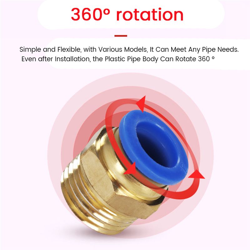 SDFC PC空気圧エア10mm 8mm 12mm 6mm  - Coupling 8Mm のレビューと価格