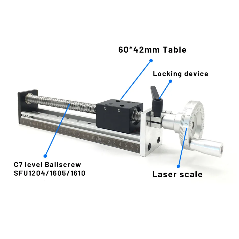 モーションスライドステージ 100-1000mm有効ストロー - Linear Rail のレビューと価格