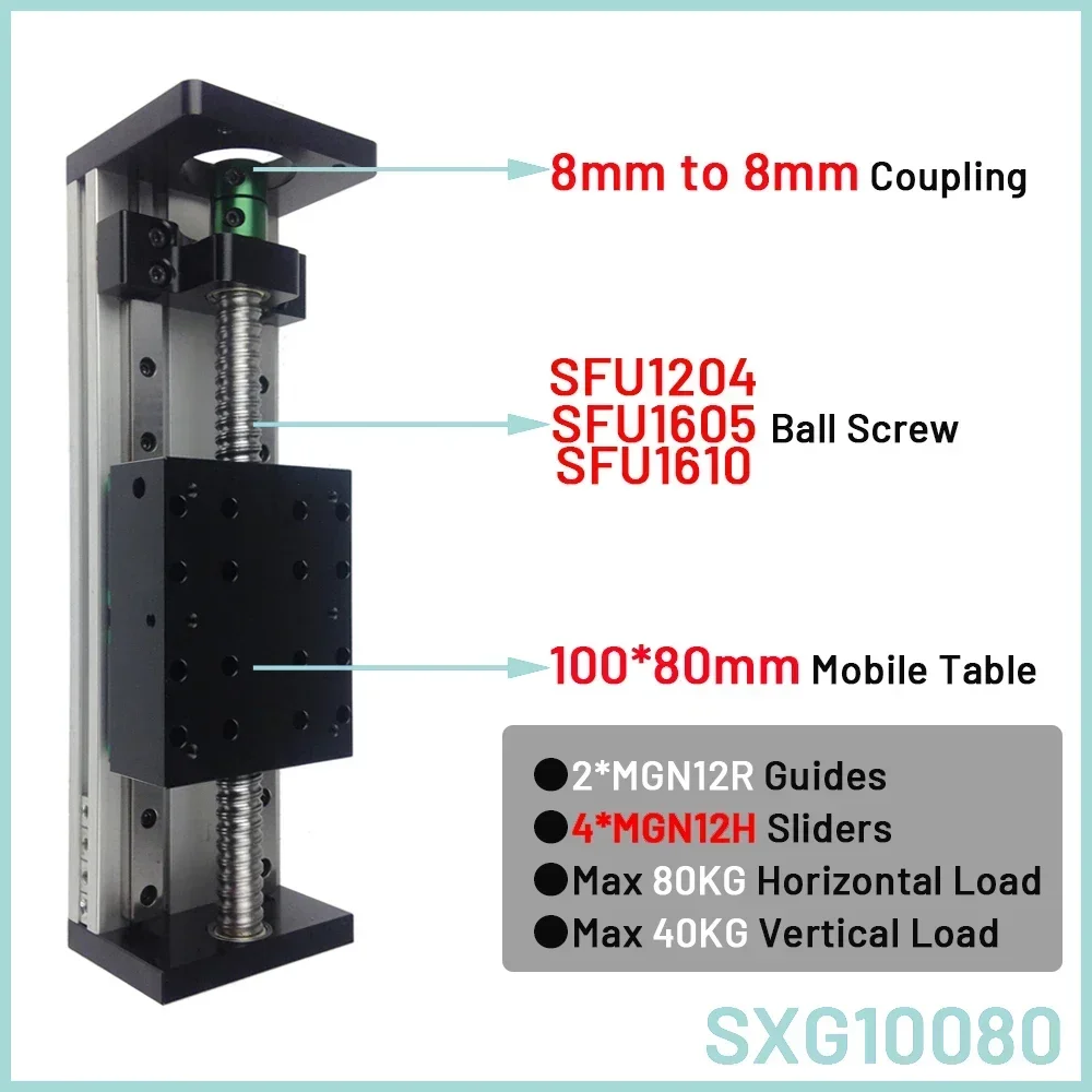 スライドテーブルfu 1204/1605/1610-100m - Ball Screw のレビューと価格