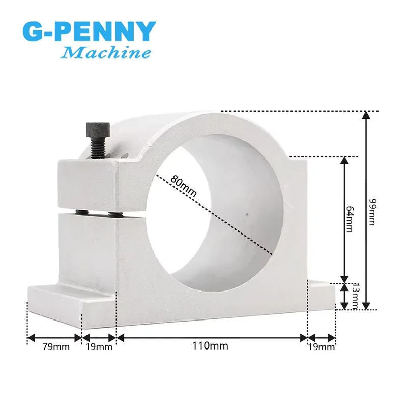 Gpenny 1.5kw ER16 D80mm 水冷スピンド - Water Cooled Spindle のレビューと価格