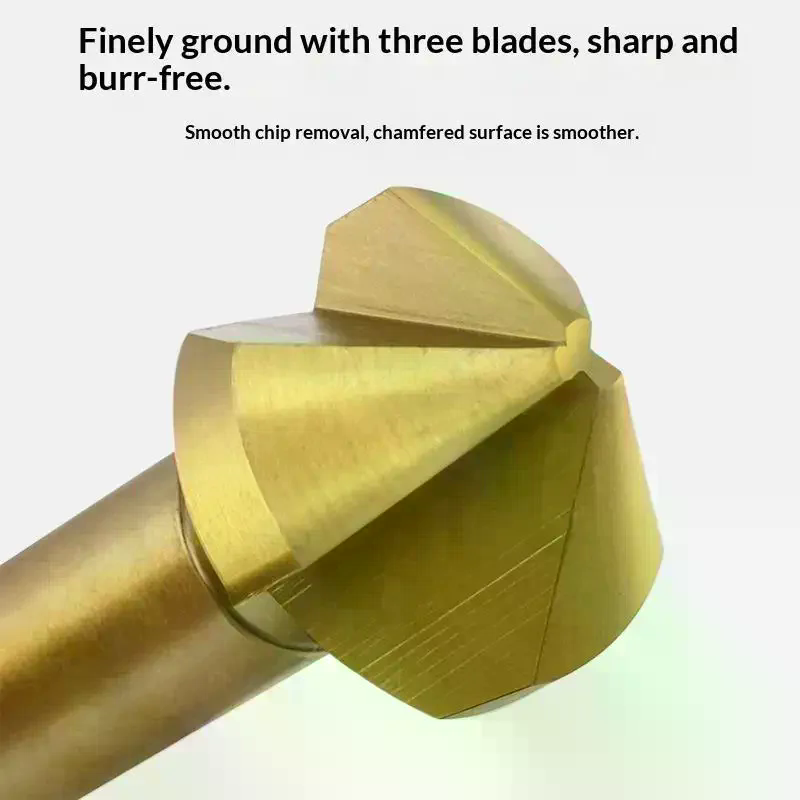 エンドミルカッター 3枚刃 丸シャンク 90度 HSS カウ - End Mill のレビューと価格