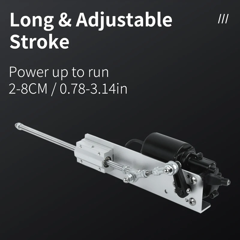 調整可能な伸縮式リニアアクチュエータ往復サイクル 3-12C - Linear Rail のレビューと価格